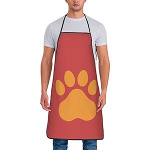 Dog paw anti fouling tie up apron