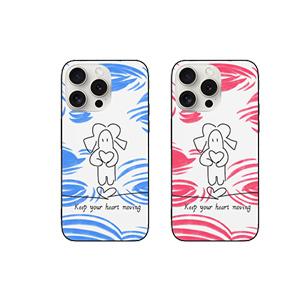 Embrace Heartbeat Couples Phone Case Apple